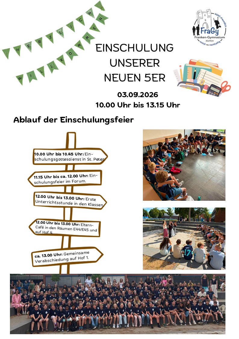 Einschulung 2026
